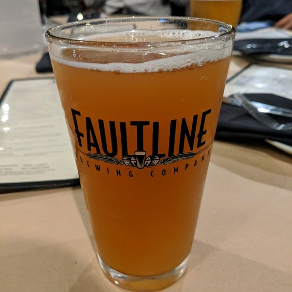 Photo taken at Faultline Brewing Company by Chie K. on 1/28/2020