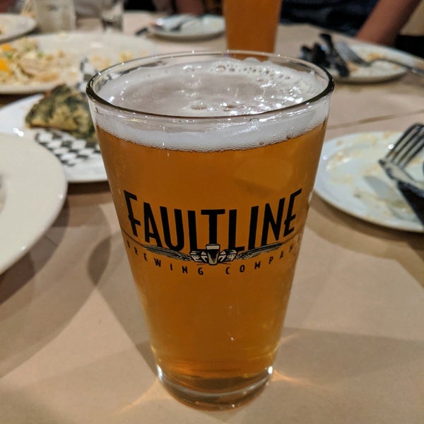 Photo taken at Faultline Brewing Company by Chie K. on 1/28/2020
