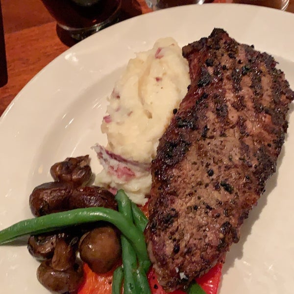 Photo taken at The Keg Steakhouse + Bar - Colorado Mills by Waleed S. on 11/8/2019