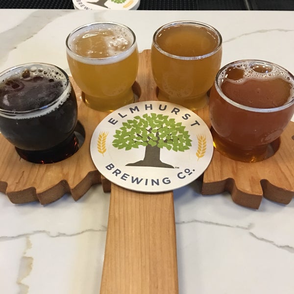 Photo taken at Elmhurst Brewing Company by Brady D. on 3/7/2018