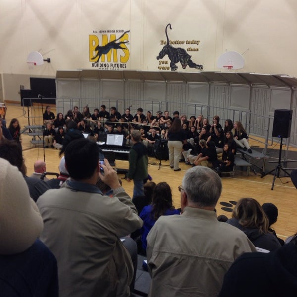 R.A. Brown Middle School Southeast Hillsboro 1505 SW Cornelius Pass Rd
