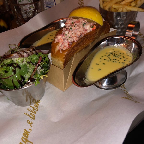 Photo taken at Burger &amp; Lobster by A Algosaibi on 1/14/2020