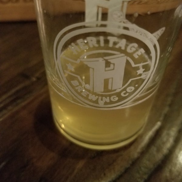 Photo taken at Heritage Brewpub &amp; Roastery by Aaron D. on 3/16/2019