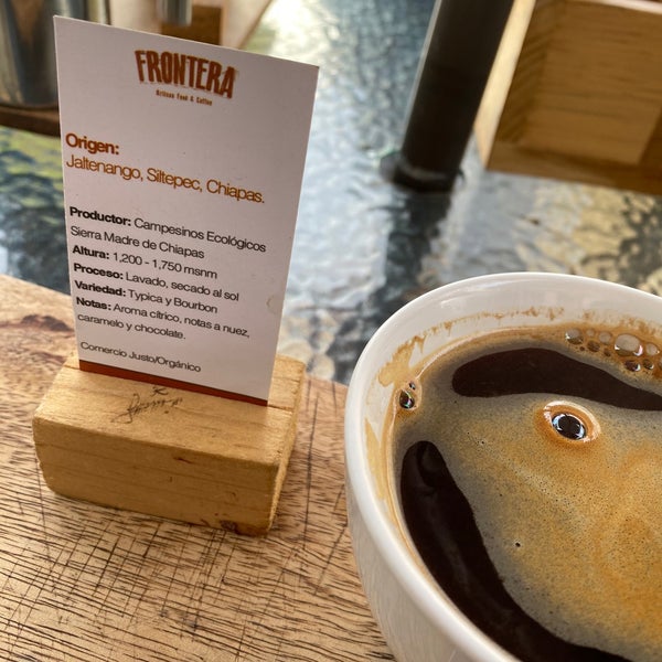 Foto scattata a FRONTERA Artisan Food &amp; Coffee da Citlallii Q. il 10/21/2019