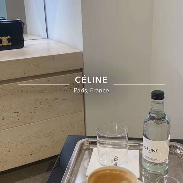 Celine fashion luxury store in avenue Montaigne in Paris, France