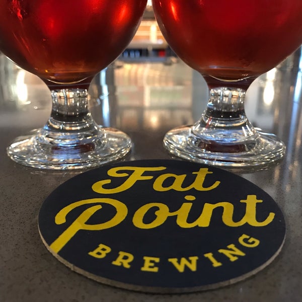 Photo taken at Fat Point Brewing by Brenda A. on 7/27/2019