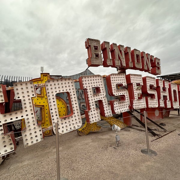 Photo taken at The Neon Museum by Brenda A. on 1/9/2023