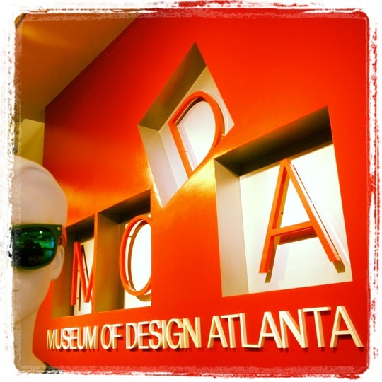 Photo taken at Museum of Design Atlanta (MODA) by Our Libatious Nature on 10/17/2012
