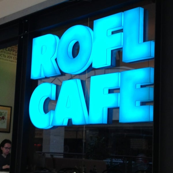 Photo taken at ROFL CAFE by Мария М. on 3/27/2013