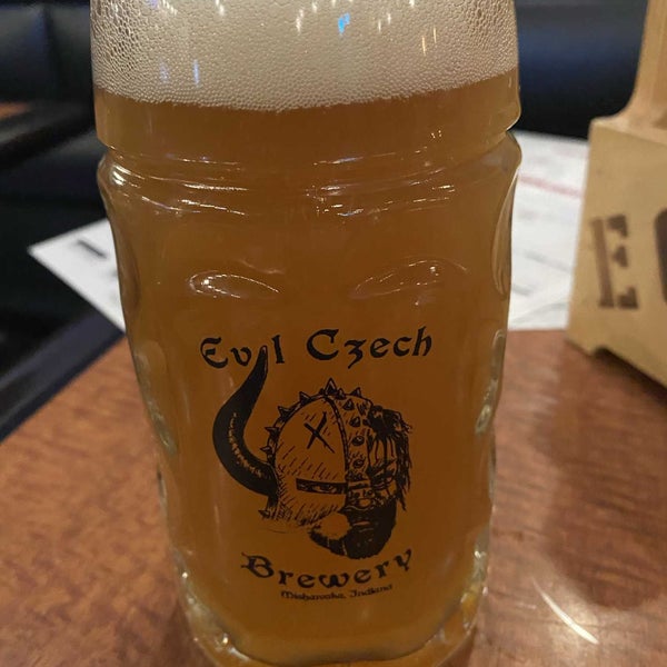 Foto diambil di Evil Czech Brewery and Public House oleh Jason B. pada 10/30/2021