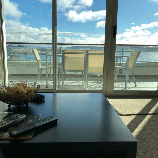 Photo taken at Hilton Auckland by Mishary on 6/13/2018