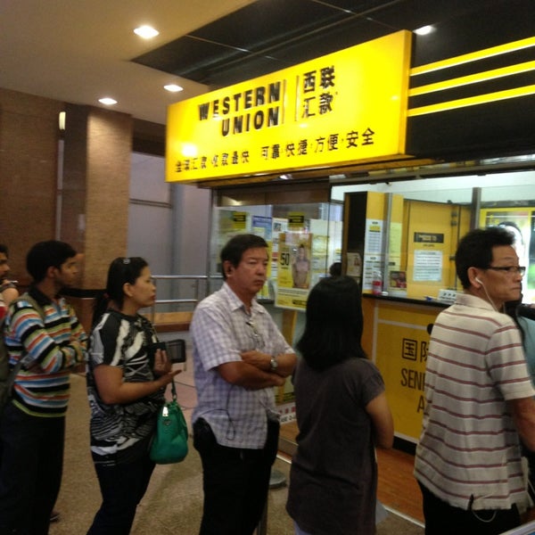 Western Union, Chinatown, New York, USA, Stock Photo, Picture And