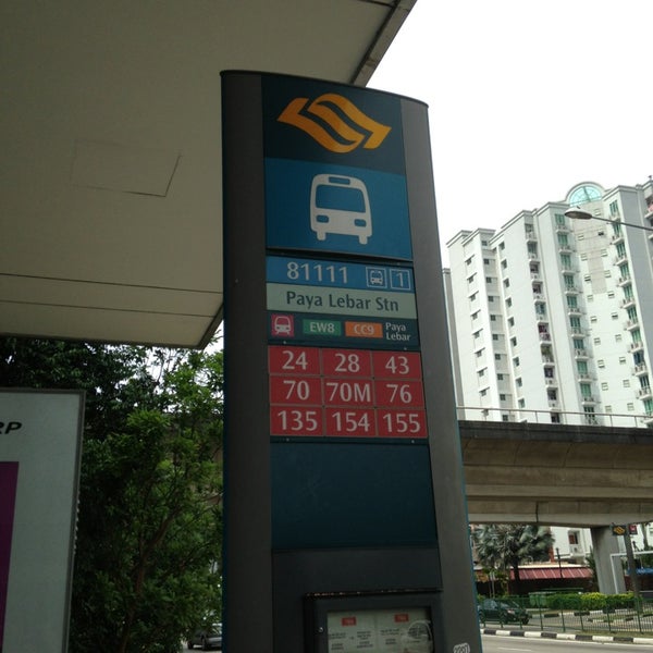 Paya Lebar Mrt Exit Map Photos At Bus Stop 81111 (Paya Lebar Stn Exit B) - Central Region - 1 Tip  From 1004 Visitors