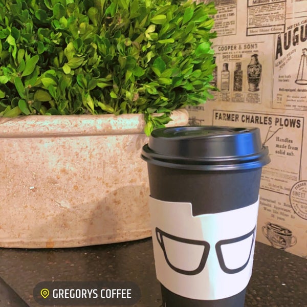 Photo taken at Gregorys Coffee by HA on 5/23/2021