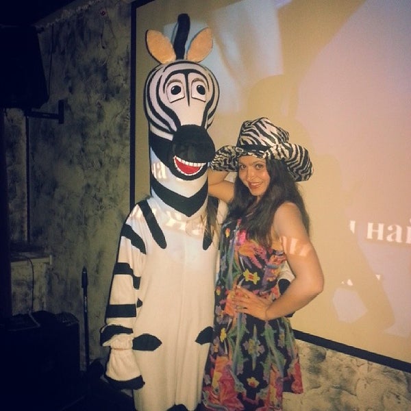 Photo taken at Zebra Story Club by Олеся П. on 5/8/2014