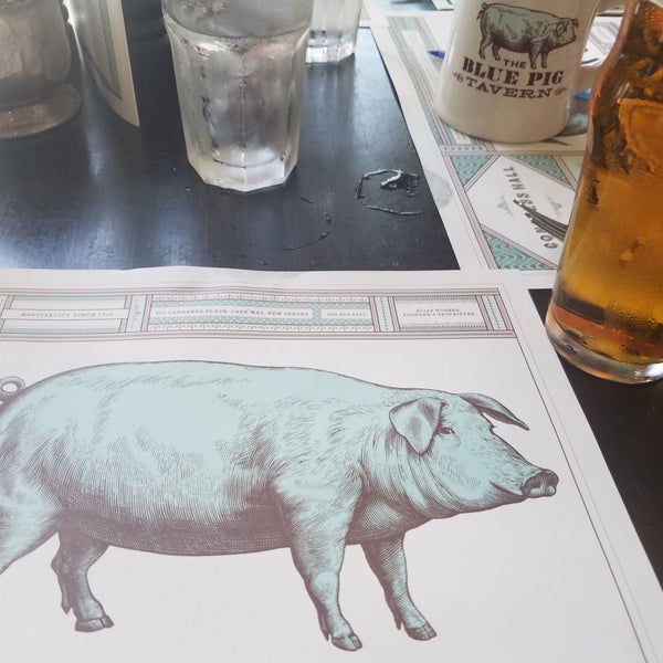 Photo taken at The Blue Pig Tavern at Congress Hall by Whelan M. on 8/19/2019