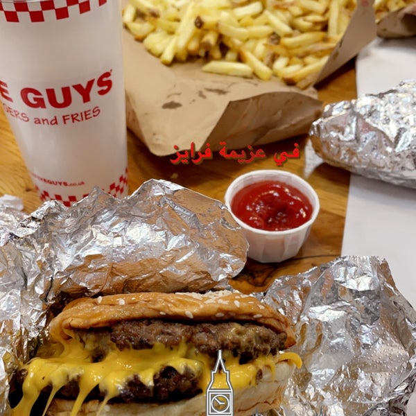 Photo taken at Five Guys by AHMAD on 11/28/2021