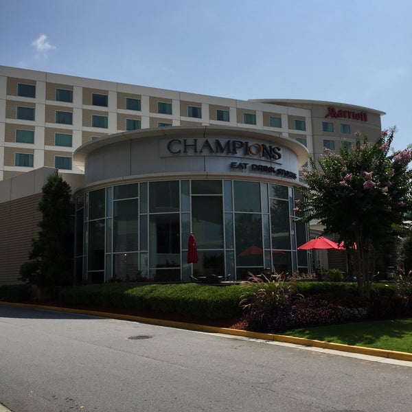Photo taken at Atlanta Airport Marriott Gateway by Clay H. on 7/29/2015