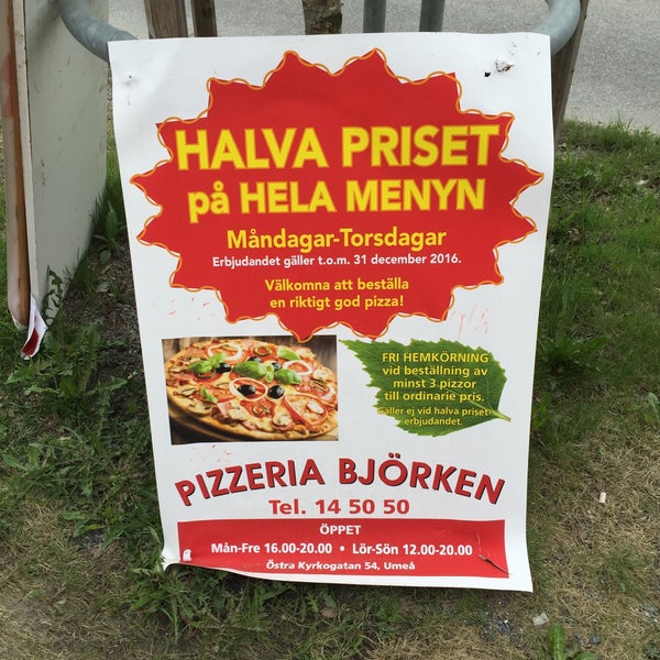 pizzeria björken umeå pizzeria björken umeå