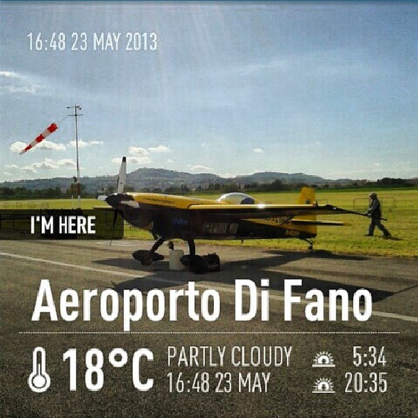 5/23/2013にAeroporto di Fano L.がAeroporto Di Fanoで撮った写真