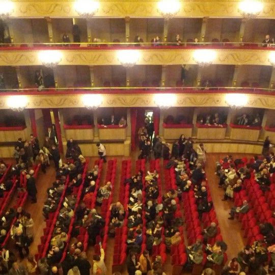 Photo taken at Teatro Verdi by Francesco R. on 2/12/2013