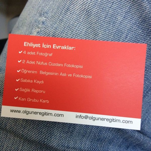 olguner surucu kursu