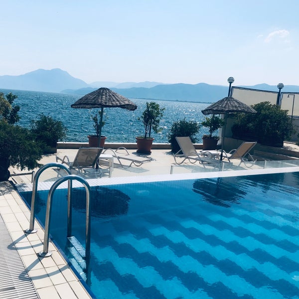 Das Foto wurde bei Kaunos Hotel von Büşra M. am 8/3/2019 aufgenommen
