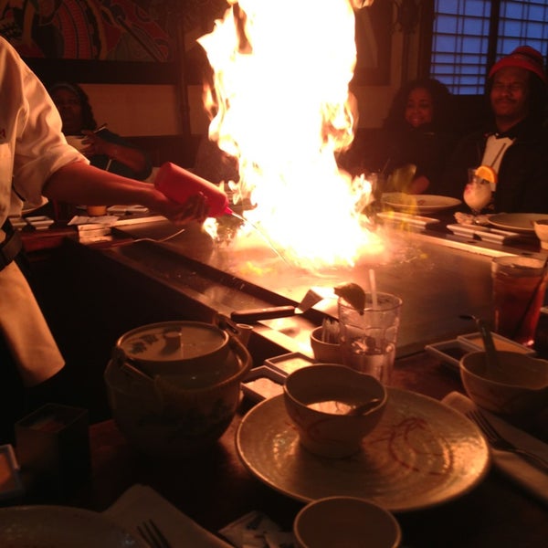 Photo taken at Sakura Japanese Steak, Seafood House &amp; Sushi Bar by Terrance A. on 2/23/2013