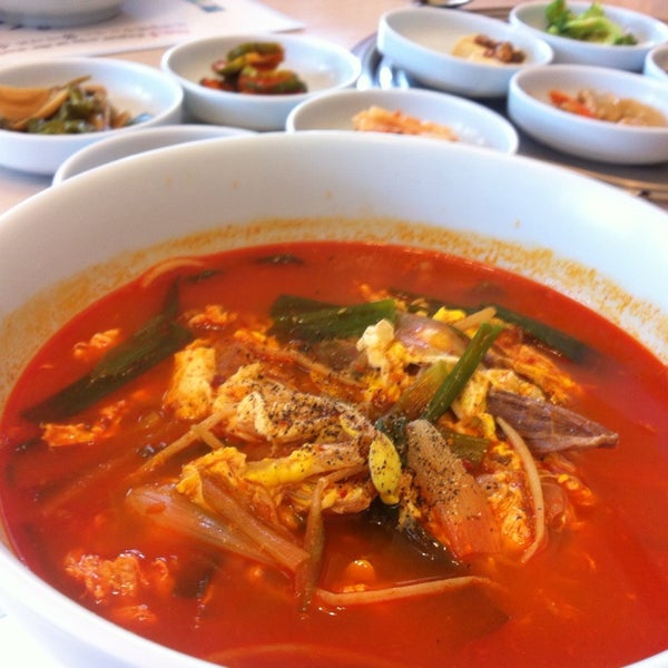 Photo taken at Woo Chon Korean BBQ Restaurant by Arisa X. on 6/30/2014