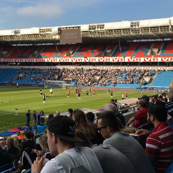 Photo taken at Ullevaal Stadion by Hannu A. on 5/28/2017