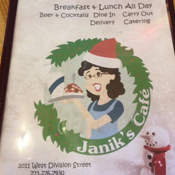 2/17/2013 tarihinde Jennie R.ziyaretçi tarafından Janik&#39;s Cafe'de çekilen fotoğraf