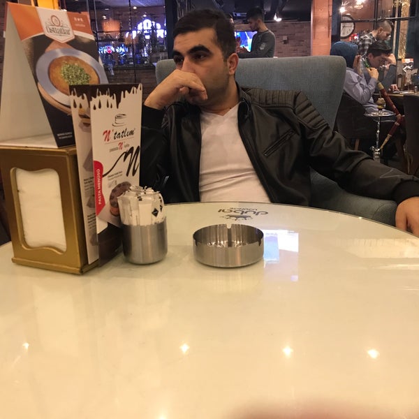 Photo taken at Dubai Cafe Lounge Shisha by Fatih A. on 3/3/2018
