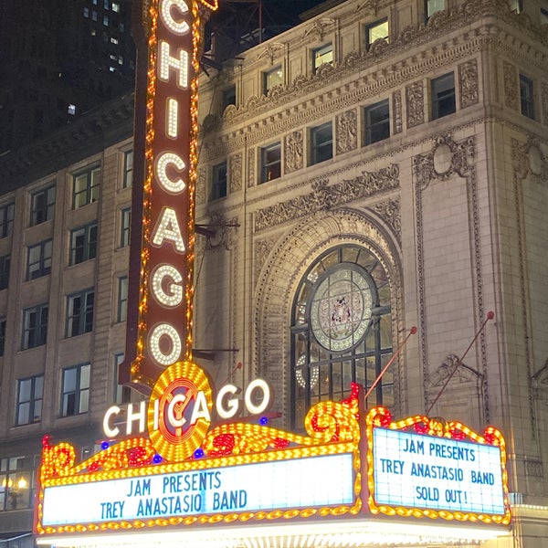 Photo taken at The Chicago Theatre by Andrea T. on 10/30/2022