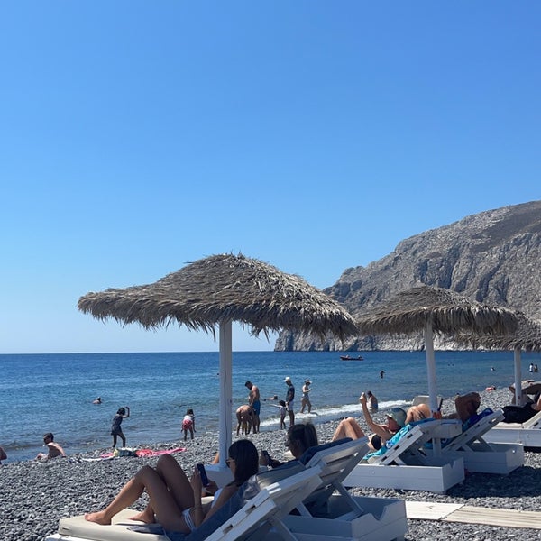 Παραλία Καμαρίου (Kamari Beach) - 101 tips