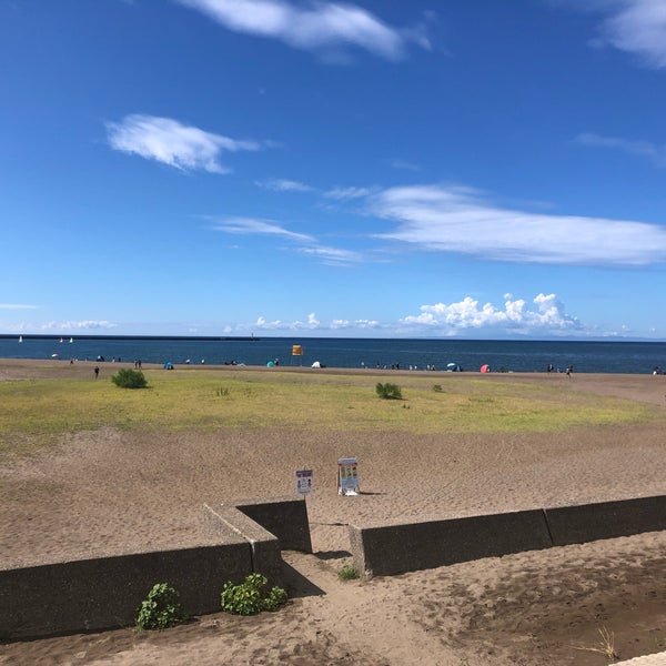 柏崎中央海岸 みなとまち海浜公園 学校町