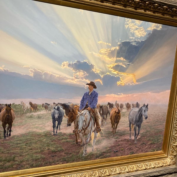 Снимок сделан в National Cowboy &amp; Western Heritage Museum пользователем Caitlin C. 7/3/2022
