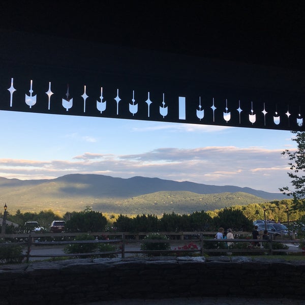 Photo taken at Trapp Family Lodge by Caitlin C. on 7/4/2017