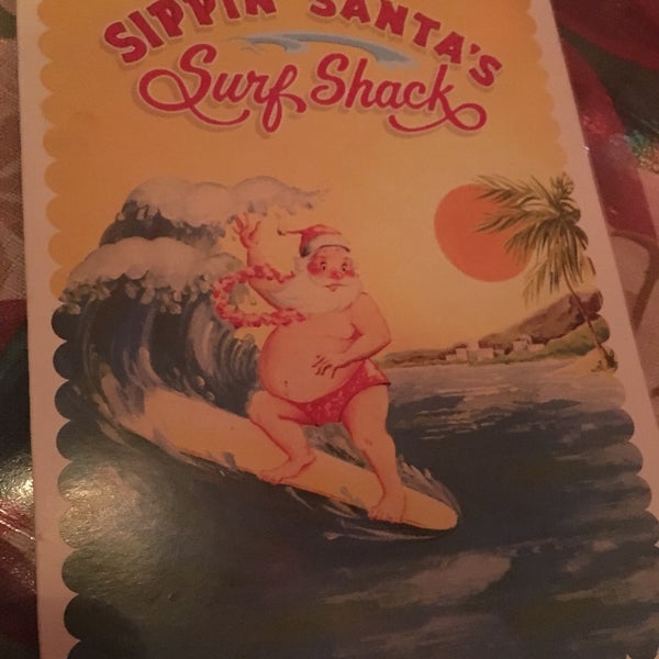 Photo taken at Sippin&#39; Santa&#39;s Surf Shack by Caitlin C. on 12/3/2017