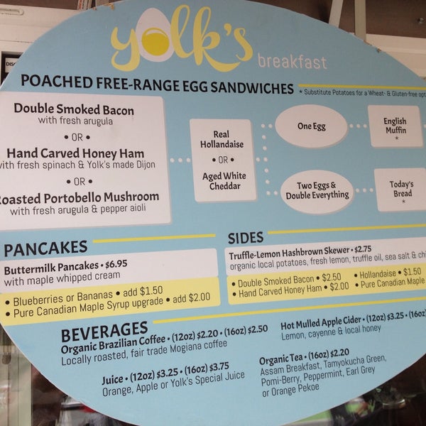 Yolk's Breakfast Downtown Vancouver 16 tips