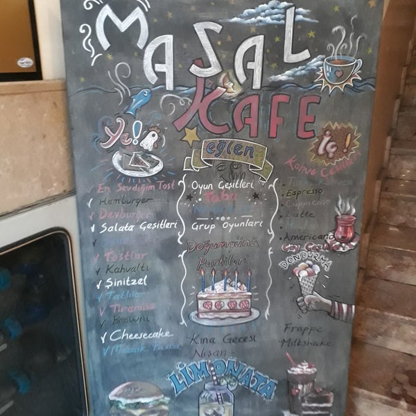 1/30/2018 tarihinde Havva K.ziyaretçi tarafından Masal Kafe'de çekilen fotoğraf
