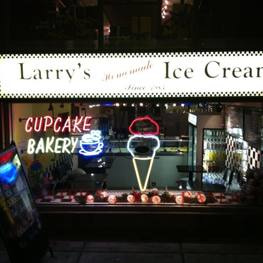 Photo taken at Larry&#39;s Homemade Ice Cream by ceej on 12/7/2012
