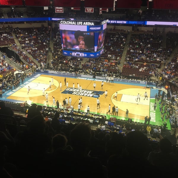 Photo taken at Colonial Life Arena by Neil H. on 3/24/2019