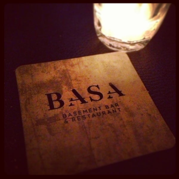 Photo taken at BASA - Basement Bar &amp; Restaurant by Paige N. on 4/11/2013