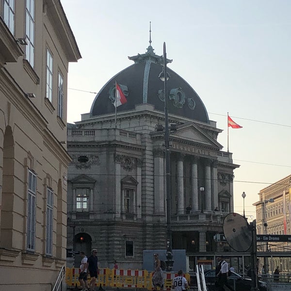 Photo taken at Volkstheater by Gökhan I. on 6/14/2019
