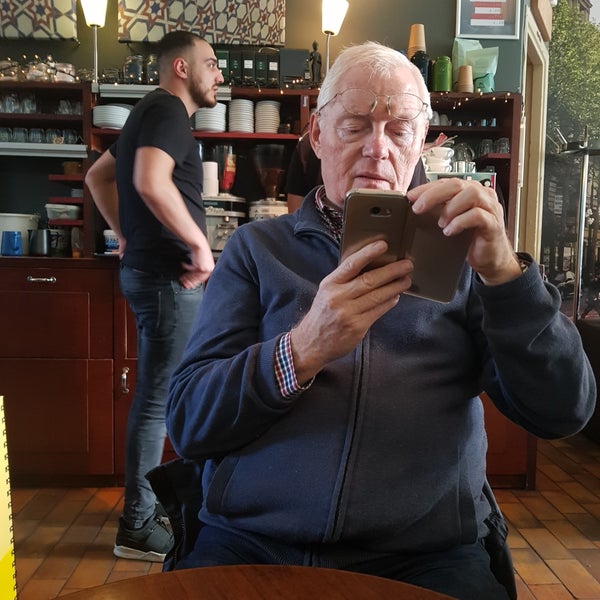 Photo taken at cafe madeleine by Mark on 3/4/2019