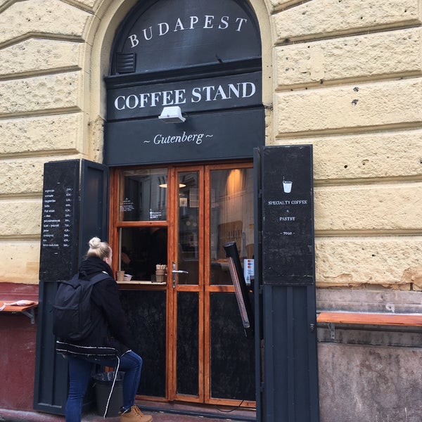 The smallest bussiness in Budapest where you can buy a delicious coffee to go, really nice service! Thank you