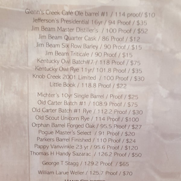 Bourbon on Main Lounge