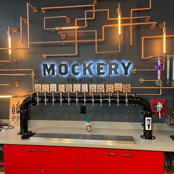 Photo taken at Mockery Brewing by Natalie M. on 10/1/2021