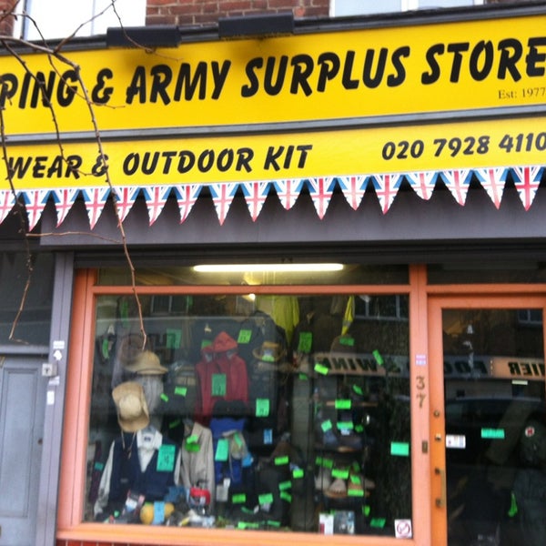Military surplus store uk