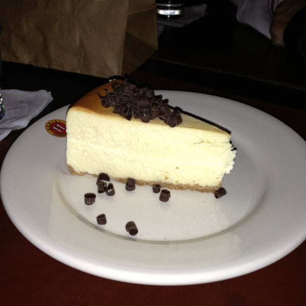 Try the amazing cheesecake